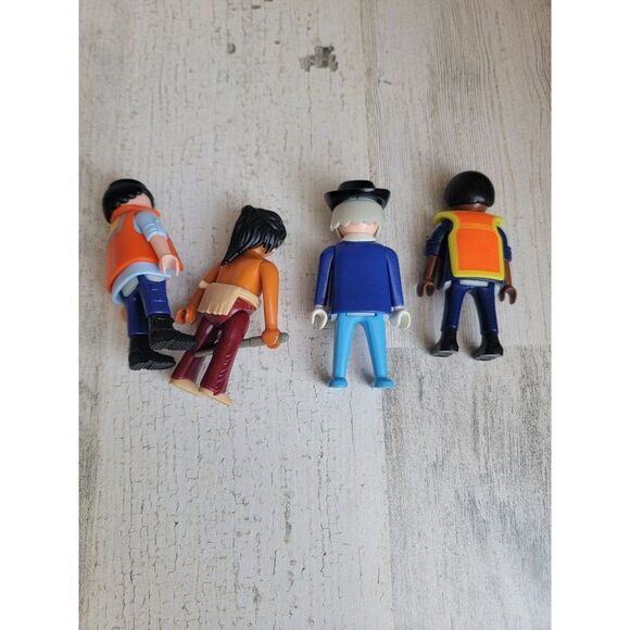 Geobra native American beard man vest guy variety toy figure set - Picture 4 of 5